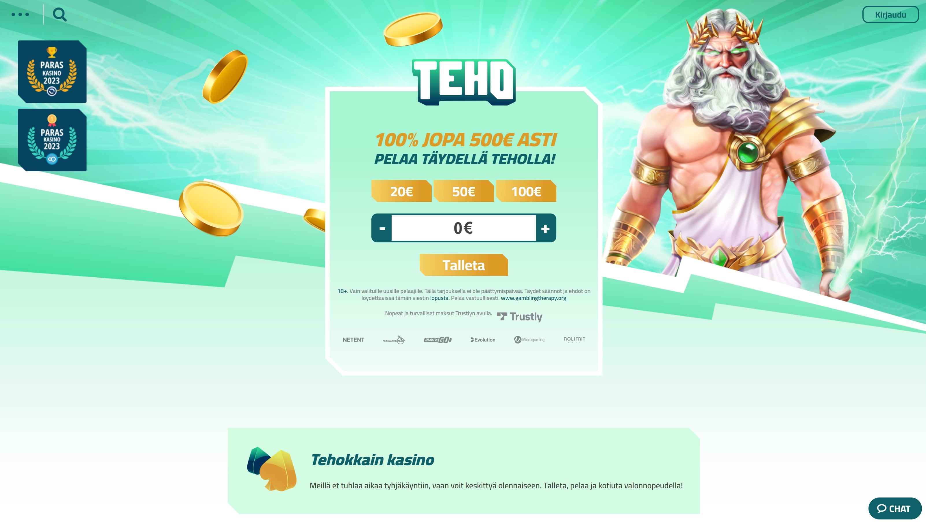 Teho Kasino esittely